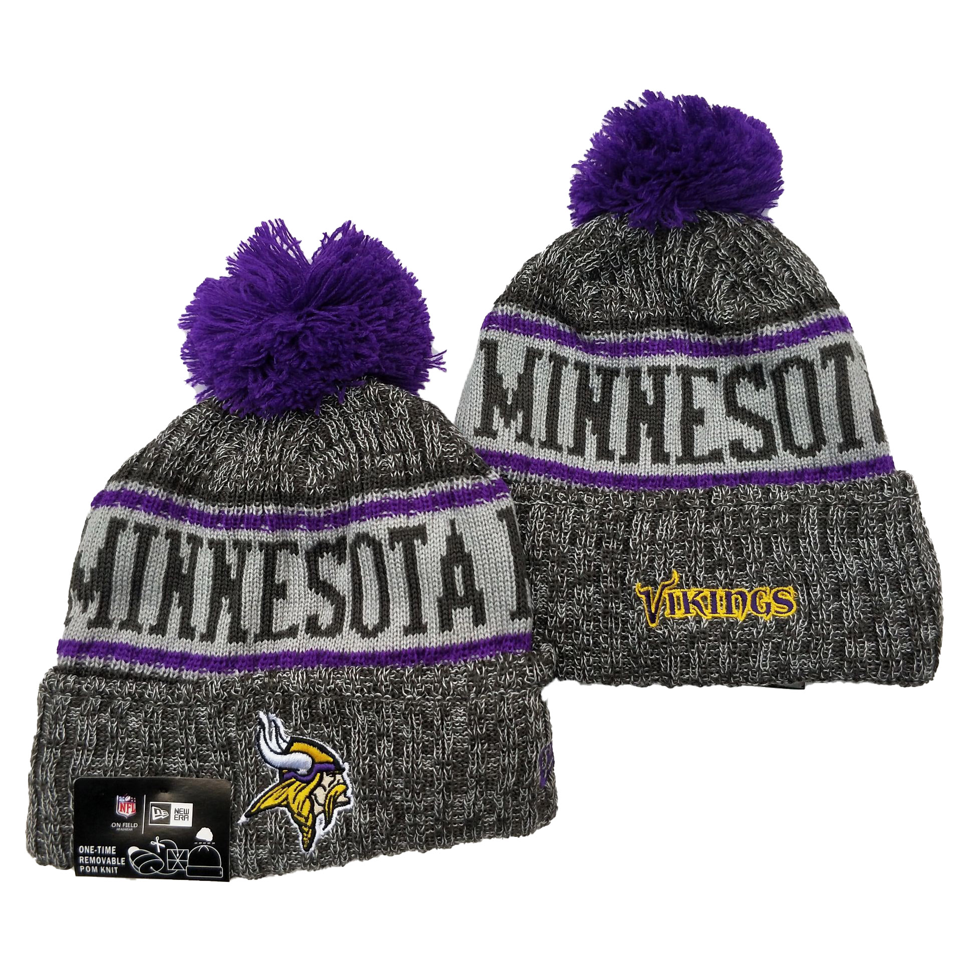 Minnesota Vikings Knit Hats 039